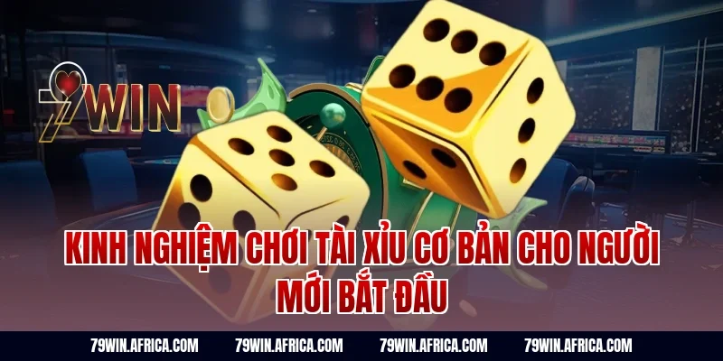 Kinh nghiệm chơi tài xỉu cơ bản cho người mới bắt đầu